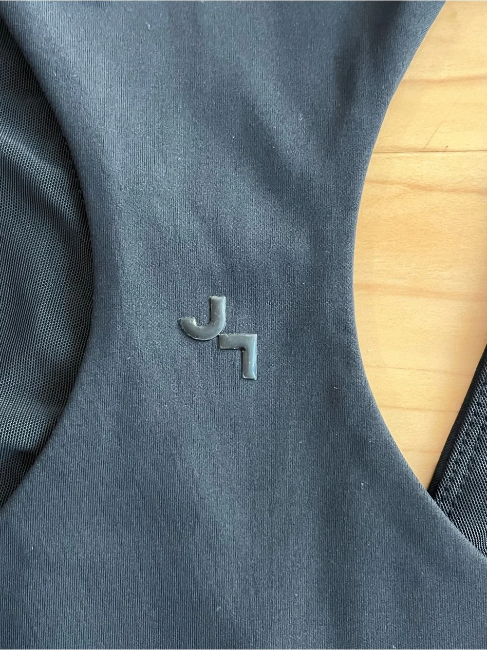 JoyLab Black Ruched Racerback Sports Bra – Size Medium - Picture 7 of 11